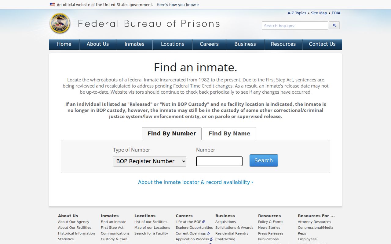 Vermilion Parish arrest federal inmate locator