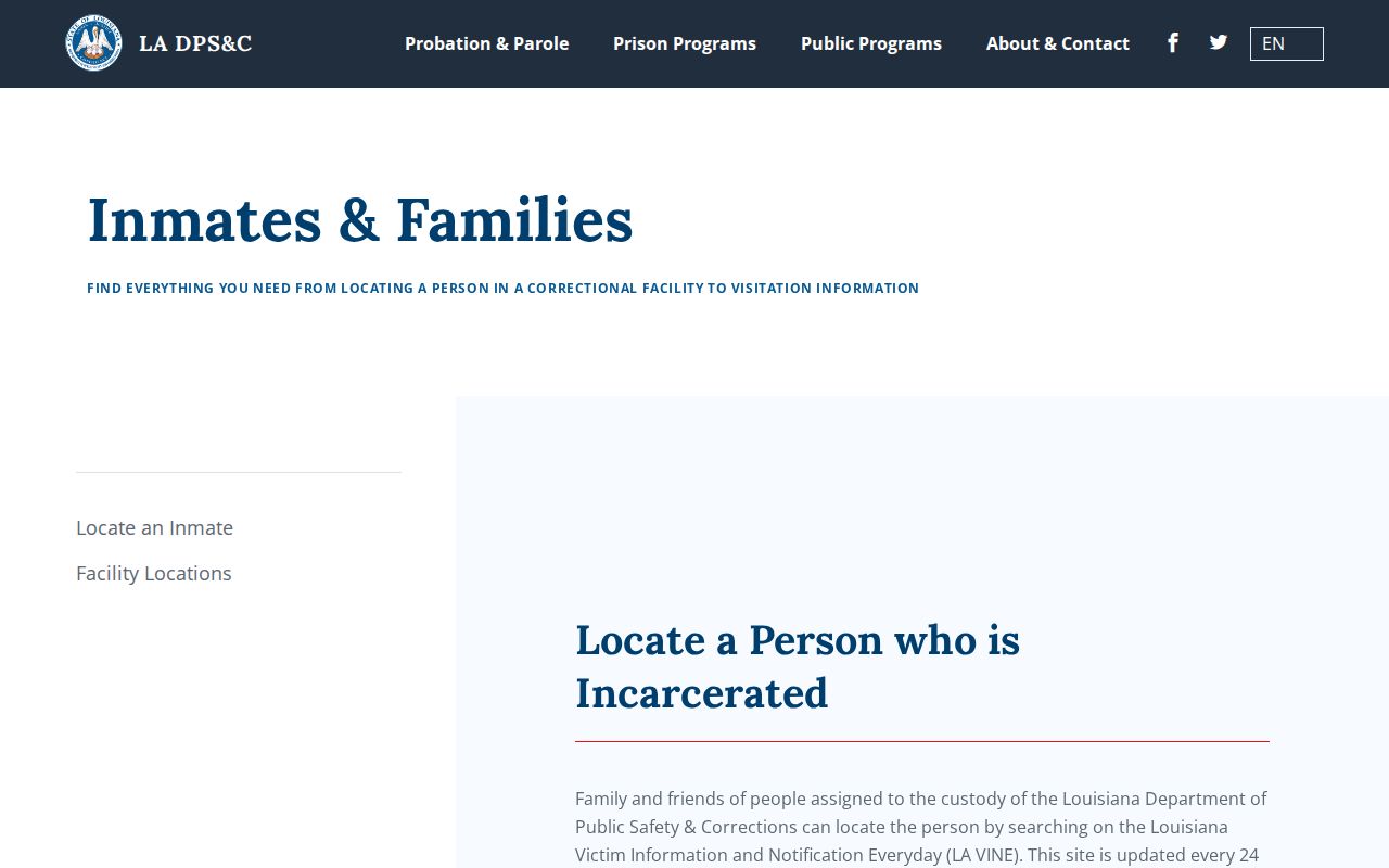 Vermilion Parish arrest custody locator information